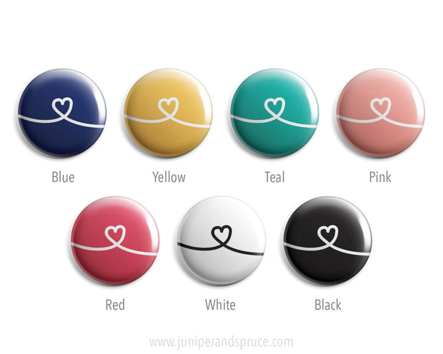 Mini Magnet - Whimsical Heart