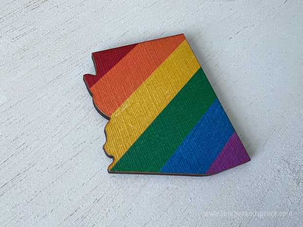 Arizona Pride Ornament Magnet