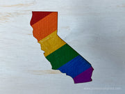 California Pride Ornament Magnet