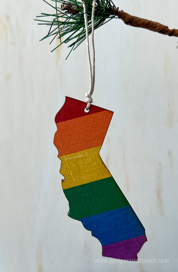 California Pride Ornament Magnet