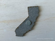 California Vintage License Plate Ornament Magnet