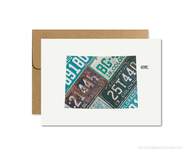 Colorado Home Greeting Card