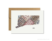 Connecticut Home Greeting Card