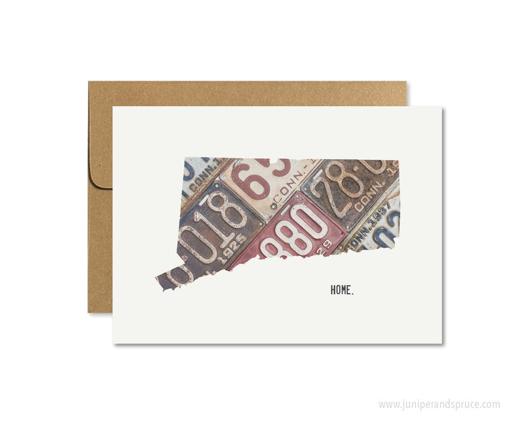 Connecticut Home Greeting Card