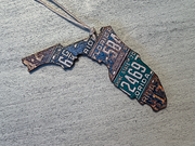 Florida Vintage License Plate Ornament Magnet