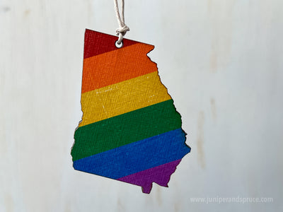 Georgia Pride Ornament Magnet