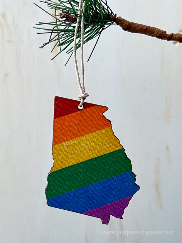 Georgia Pride Ornament Magnet