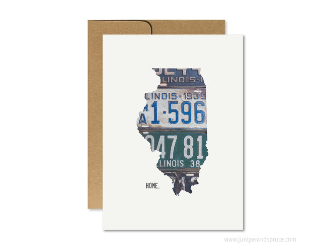 Illinois Home Greeting Card