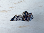 Kentucky Vintage License Plate Ornament Magnet