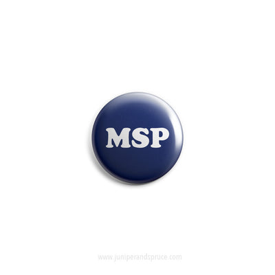 Mini Magnet - MSP Minneapolis Saint Paul Airport Code
