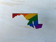 Maryland Pride Ornament Magnet