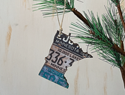 Minnesota Vintage License Plate Ornament Magnet
