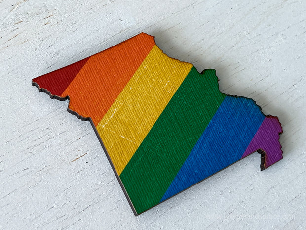 Missouri Pride Ornament Magnet