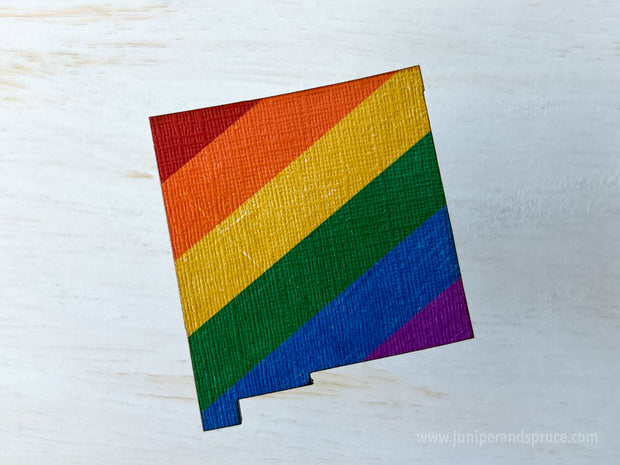 New Mexico Pride Ornament Magnet