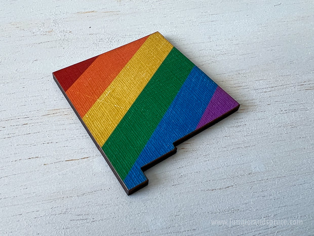 New Mexico Pride Ornament Magnet