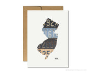 New Jersey Home Greeting Card