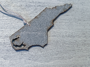 North Carolina Vintage License Plate Ornament Magnet