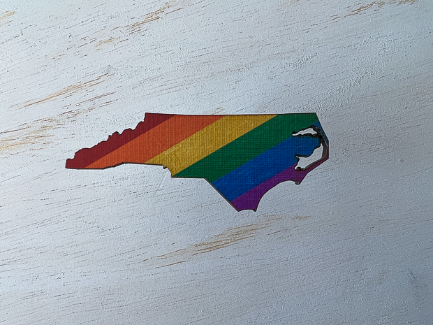 North Carolina Pride Ornament Magnet