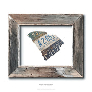 South Carolina Vintage License Plate Print