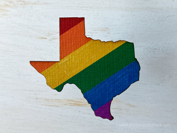 Texas Pride Ornament Magnet