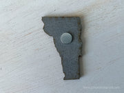 Vermont Vintage License Plate Ornament Magnet