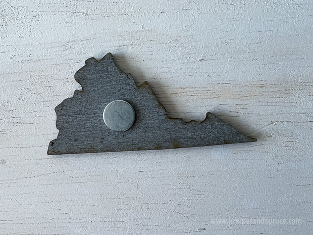 Virginia Vintage License Plate Ornament Magnet