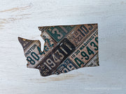 Washington Vintage License Plate Ornament Magnet
