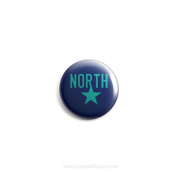 Mini Magnet - Minnesota North Star Two Colors