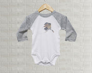 Alaska Baby Onesie | Romper | Vintage License Plate Art