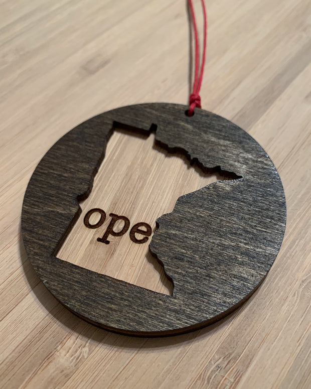 Minnesota Wooden Ornament (Multiple Styles)