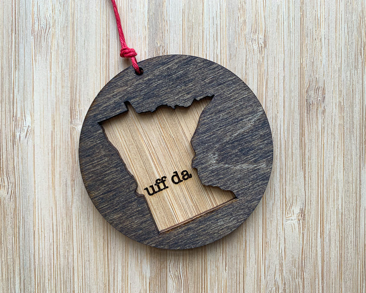 Minnesota Wooden Ornament (Multiple Styles)