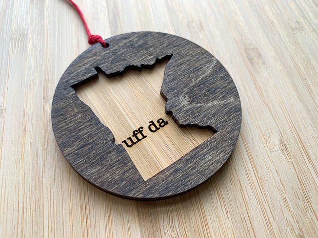 Minnesota Wooden Ornament (Multiple Styles)