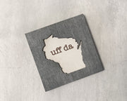 Wisconsin Love Art Magnet