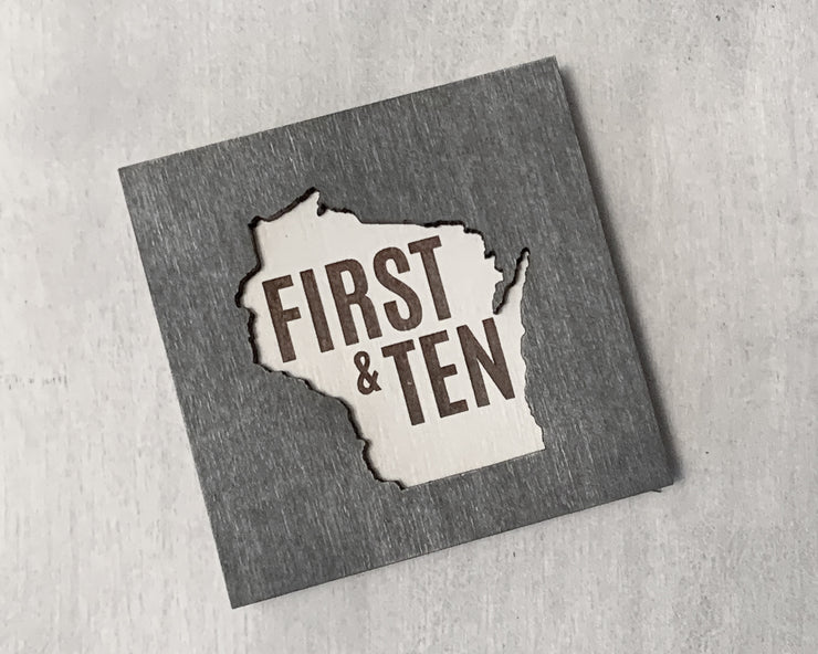 Wisconsin Love Art Magnet