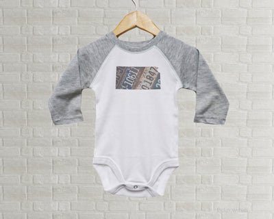 Kansas Baby Onesie | Romper | Vintage License Plate Art