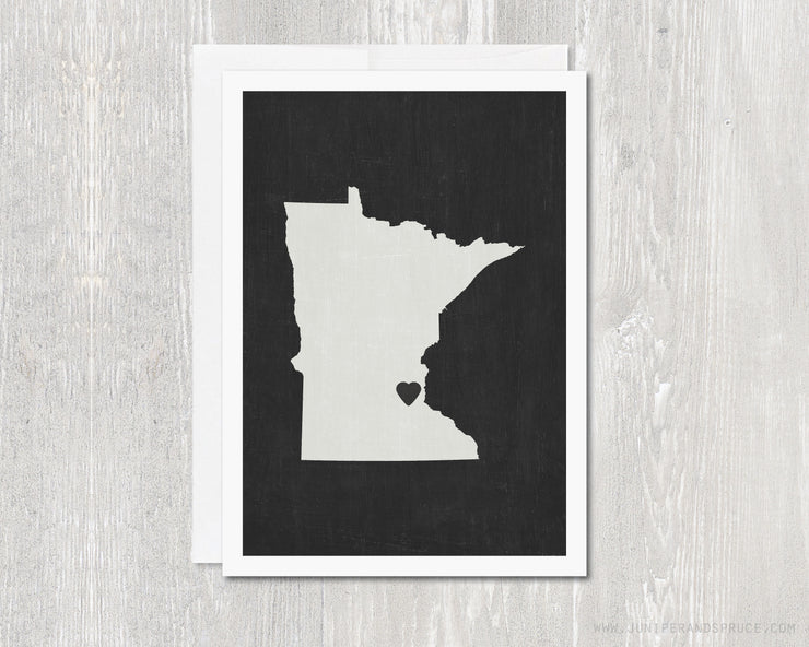 Greeting Card - Minnesota Love
