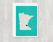 Greeting Card - Minnesota Love