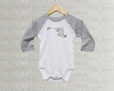 Maryland Baby Onesie | Romper | Vintage License Plate Art