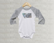 Montana Baby Onesie | Romper | Vintage License Plate Art