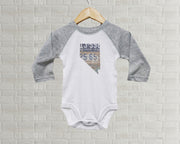 Nevada Baby Onesie | Romper | Vintage License Plate Art