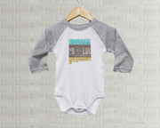 New Mexico Baby Onesie | Romper | Vintage License Plate Art