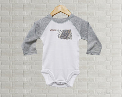 Oklahoma Baby Onesie | Romper | Vintage License Plate Art