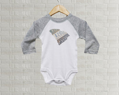 South Carolina Baby Bodysuit | Romper | Vintage License Plate Art