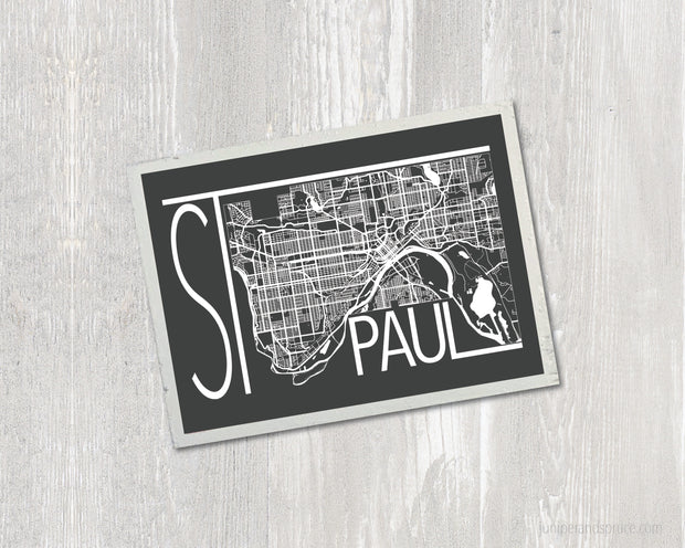 Magnet - St. Paul Map
