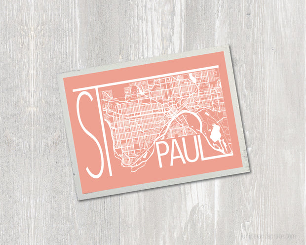 Magnet - St. Paul Map