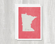 Minnesota Home Greeting Card