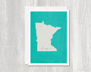 Minnesota Home Greeting Card