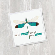 Magnet | With Brave Wings She Flies