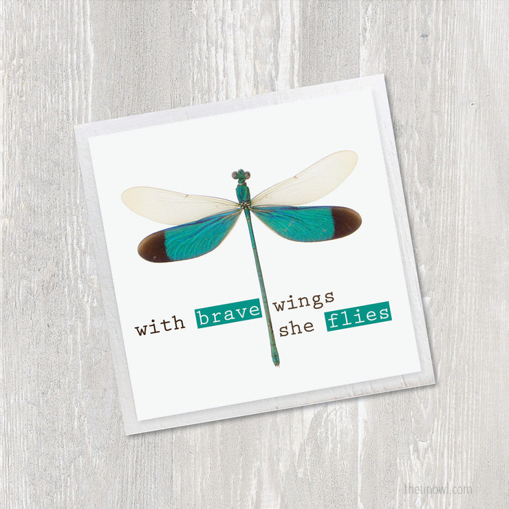 Magnet | With Brave Wings She Flies