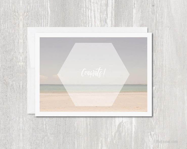 Greeting Card - Congratulations
